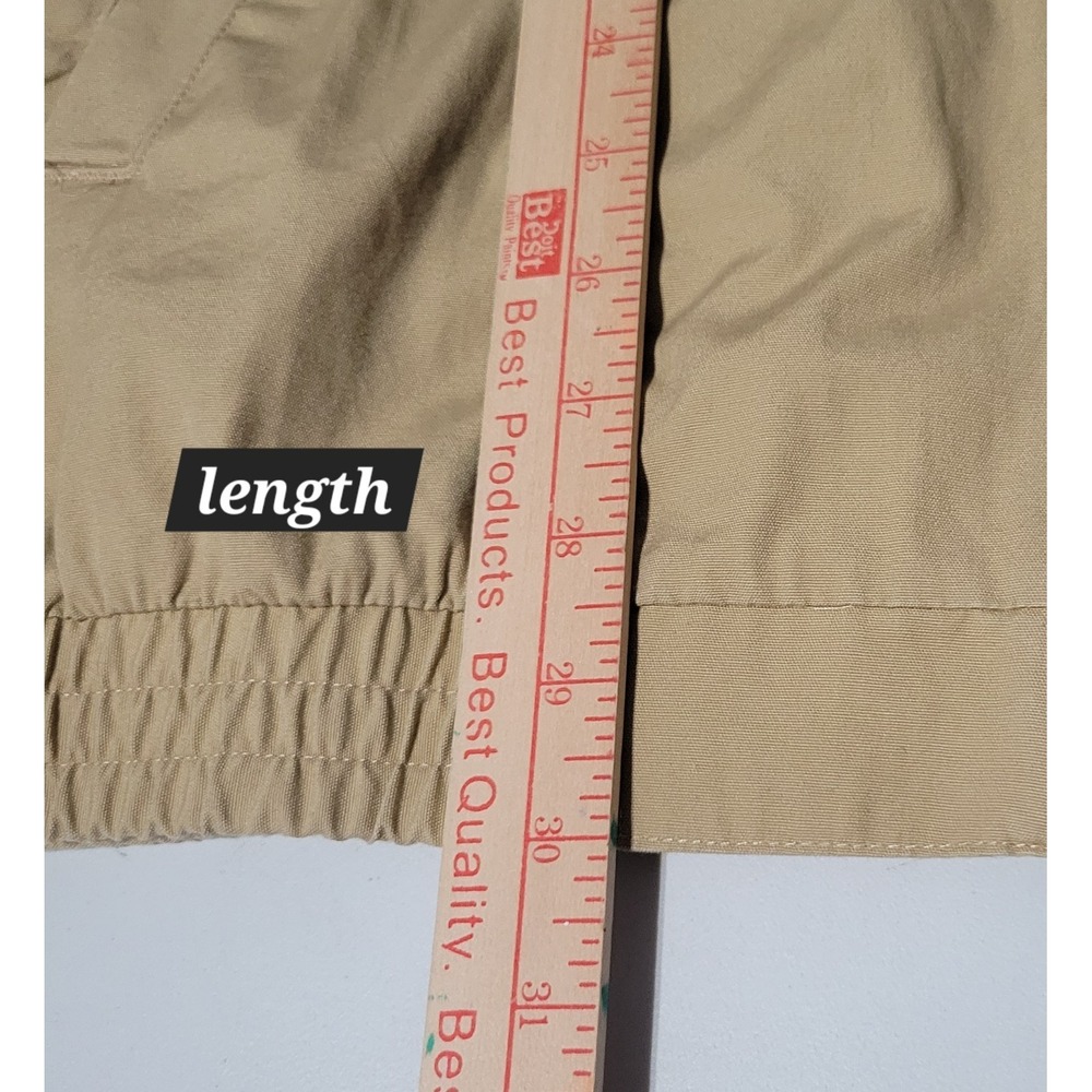 Aerie‎ Offline Military Utility Vest Cotton Hooded Tan Women's Size Large - Picture 5 of 8